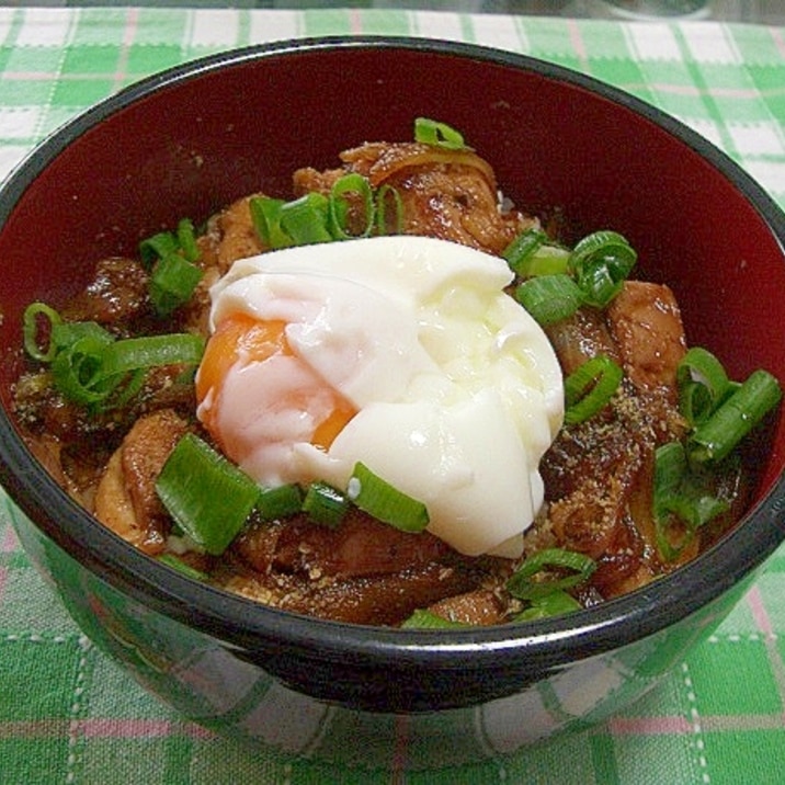 鶏のてりたま丼